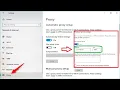 How To Setup Manage Proxy Server Settings in Windows 10 PROXY SERVER Settings in Google Chrome