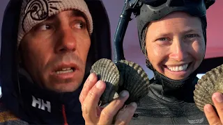 Torturous Sail Just for Fresh Seafood..?? World Famous Nantucket Bay Scallop Sail, Catch, and Cook!