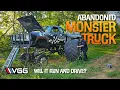 Abandoned Legendary MONSTER TRUCK Will It RUN AND DRIVE Again After A Decade