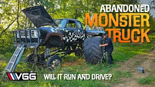 Abandoned Legendary MONSTER TRUCK Will It RUN AND DRIVE Again After A Decade