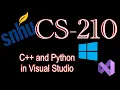 SNHU CS-210 - Integrating C and Python in Visual Studio for Windows users