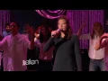 Kate Connick on the Ellen show