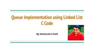 Queue using Linked List Full Code