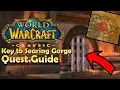 Classic WoW Quest Guide The Key to Searing Gorge