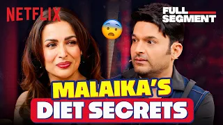 malaika arora shares diet secrets with kapil tgiks netflix india
