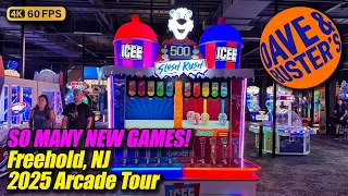 GRAND OPENING Dave Buster s arcade tour Freehold NJ new May 2025 full 4K walkthrough