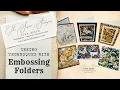 MAGICAL Embossing Folder Technique Hybrid Folder Dies