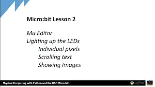 Python Microbit Lesson 2