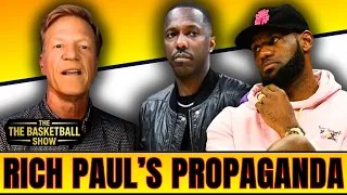 Ric Bucher DOUBLES DOWN On His Lebron Comments saying Rich Pauls is Spreading PROPAGANDA