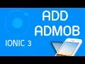 Ionic 3 Tutorial Add Admob Free fix symbol error real test