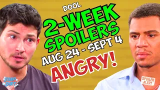 Days of our Lives 2-Week Spoilers Aug 24-Sept 4 Alex SNAPS Theo SPIRALS Soap Dirt DOOL