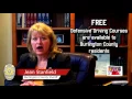 Burlington County Sheriff Jean Stanfield s Distracted Driving Awareness PSA