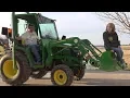 John Deere 3032E Review Lift Capacity and Curtis Cab