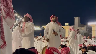 رايح بيشه فالدمام لحن والقلب شبت لواهيبه دمعي تنثر على الخدين الفنان ناصر دبيس عبدالله محمد 