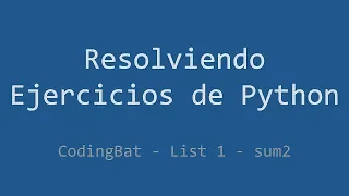 040 - Ejercicio de Python