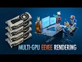 Using multiple GPU to render an EEVEE animation in Blender