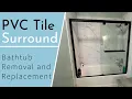 Bathroom Renovation - PALISADE Carrara Marble PVC Tile Surround