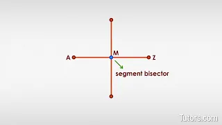 Segment Bisector Definition Examples