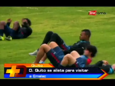 D. Quito se alista para visitar a Emelec