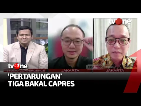 Ganjar, Prabowo, dan Anies Tiga Besar Elektabilitas Survei Charta