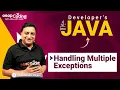 Handling Multiple Exceptions in Java Exception Handling Java for Developers
