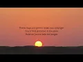 Hold on Katy Nichole Lyric Video
