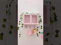 Lagu Room decor cabinet with hooks🩷 #handmade #roomdecor #shortvideo #shorts #craft