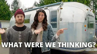 Dumpy AIRSTREAM to DREAM Tiny Home? | DIY BUILD with NO Experience