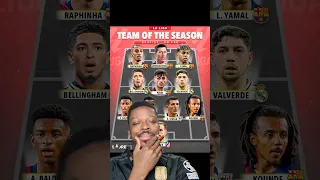 Is the la liga team of the season so far accurate?