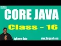 Learn Core Java Programming Tutorial Online Training by Nagoor Babu Sir On 23-03-2018