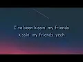 Marshmello & INJI - Kissin my friends (Lyrics Video)
