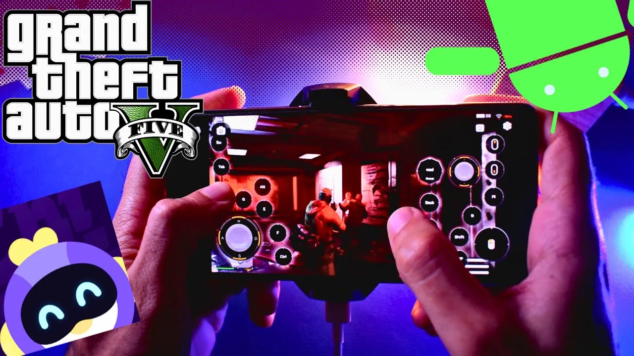 GTA V (5) Android Gameplay | Cloud Gaming Android | Chikii APP