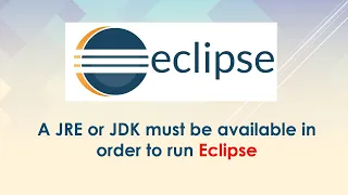 A JRE or JDK must be available in order to run Eclipse No JVM was found after searching