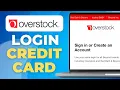 How To Login To Overstock Credit Card Quick Method