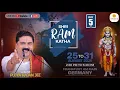 Download Lagu LIVE🔴 DAY-05 | SRI RAM KATHA | SRI SITARAM VIVAH MAHOTSAV | PUJYA RAJAN JEE |  FRANKFURT, GERMANY