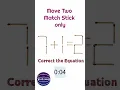 Matchstick Puzzle