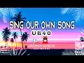Download Lagu UB40 - Sing Our Own Song (LYRICS) 🎵