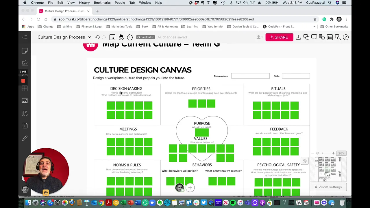 Culture design: map your current company culture and identify the gaps