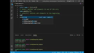 JavaScript arrays push unshift