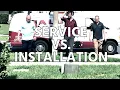 HVAC Service VS Installation