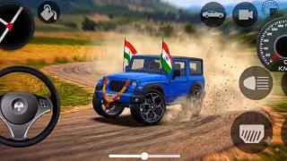 Modified Mahindra Thar😈Games:Indian Bule Thar (Gadi Wala Games) Car Game Android Game - #2025