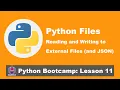 Python Read and Write Files Python Bootcamp Lesson 11
