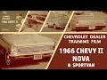 1966 Chevy II Nova SS 100 and Sportvan - Chevrolet Dealer Sales Training Film