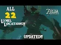 ALL 22 LYNEL LOCATIONS ZELDA BOTW UPDATED w TIMESTAMPS