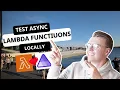 Master Local Async Lambda Development with NET Aspire