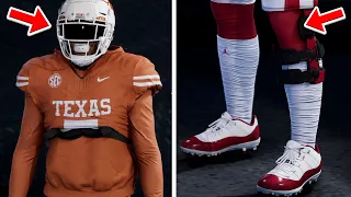 College Football 25 - ALL Equipment Player Likeness