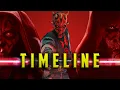 The Complete DARTH MAUL Timeline Star Wars