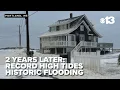 STORM SURGE Maine s historic coastal flooding and record high tide two years later