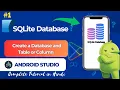 SQLite Database Tutorial Create Database and Table How to use SQLite