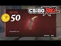 50 COINS TO A KARAMBIT ON CSGOROLL